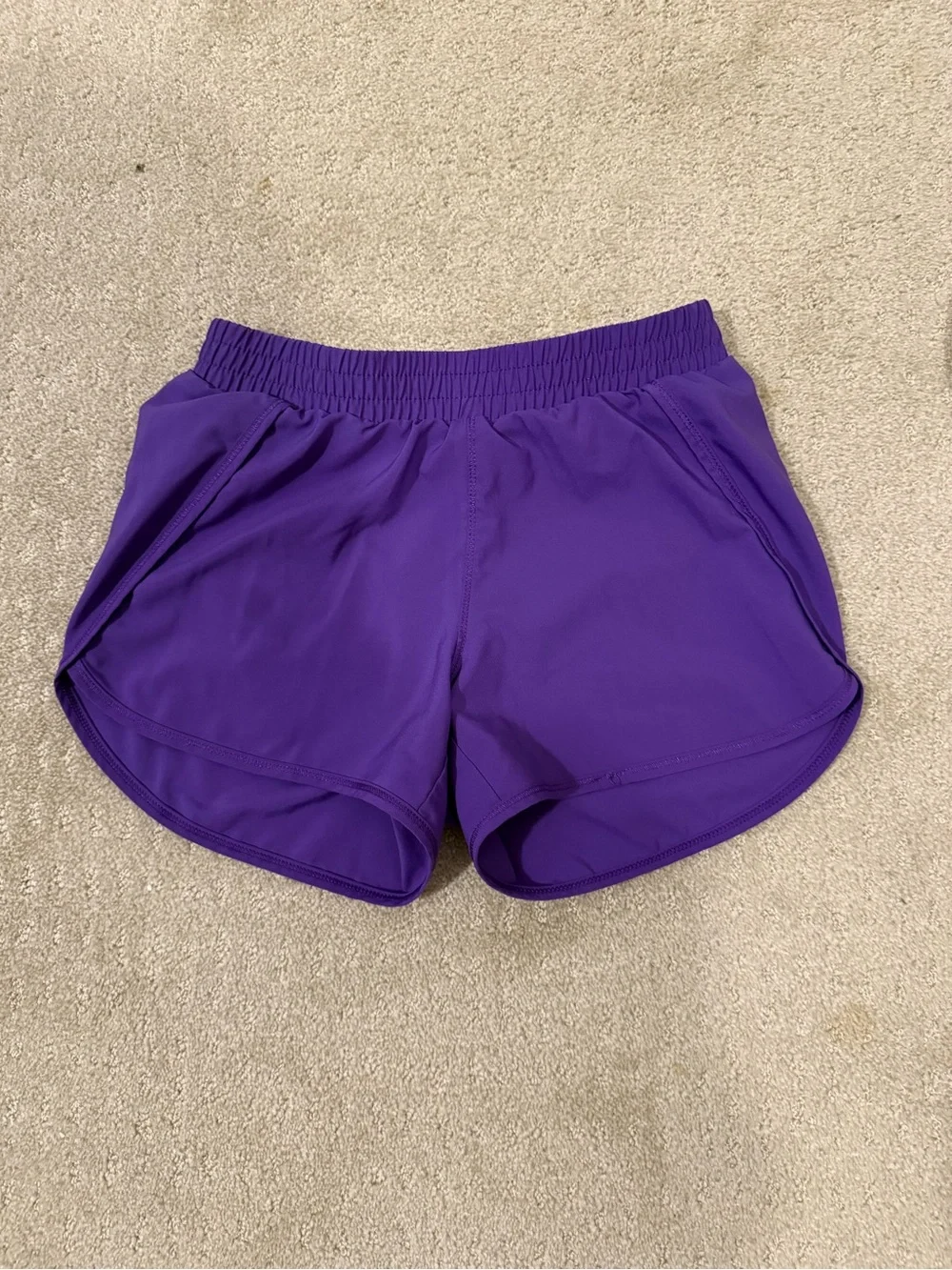 all in motion Purple Girls' Athletic Shorts